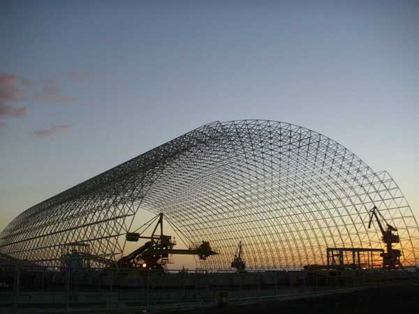 任丘热电厂网架工程