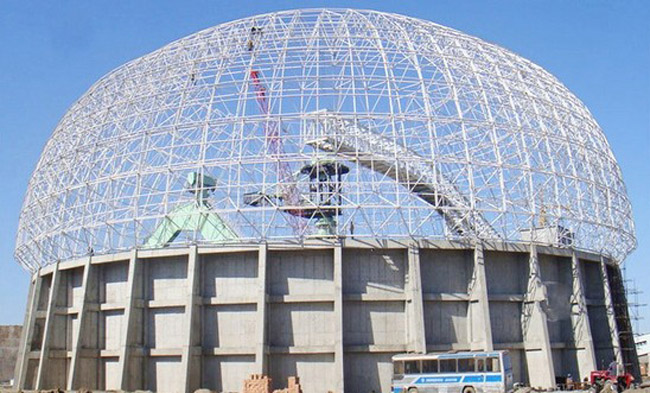 任丘圆形煤场网架